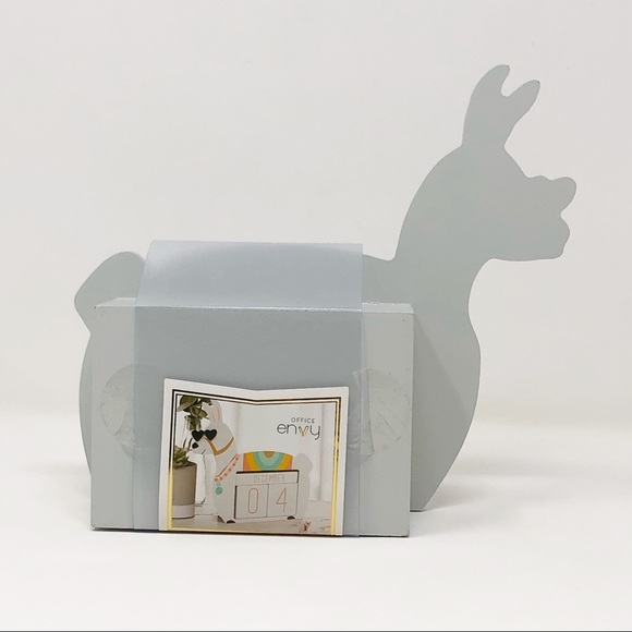 Boho Chic Llama Perpetual Wooden Calendar - Picture 4 of 9